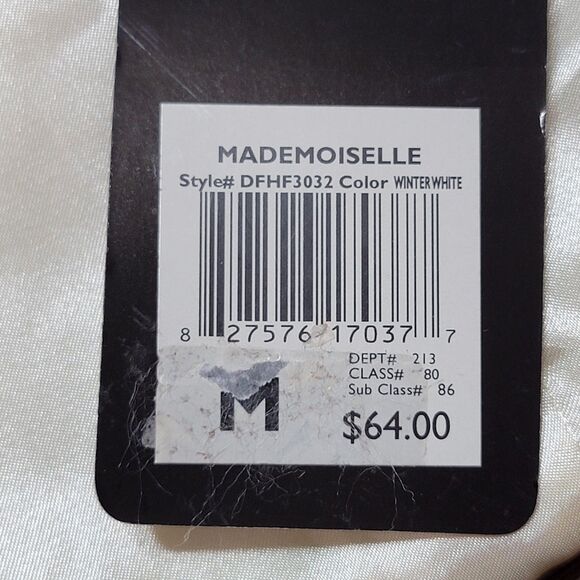 Daisy Fuentes White Faux Fur Vest - Size Medium NWT - Picture 9 of 9